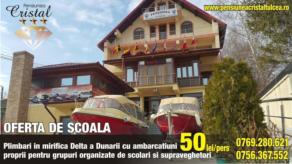Pensiunea Cristal Tulcea Exterior foto